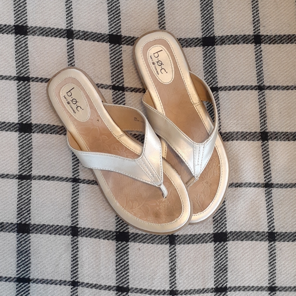 B.O.C. Gold Sandals